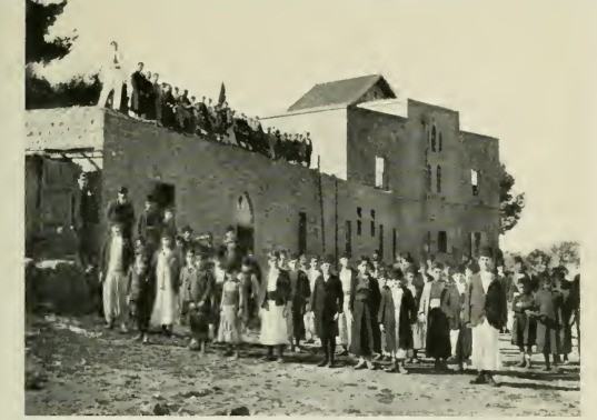 Pupils of the Ain Anub School, 1907